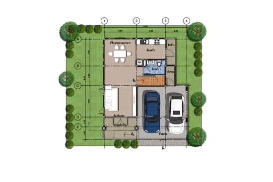Baan Sirin Pattaya - Floor Plan