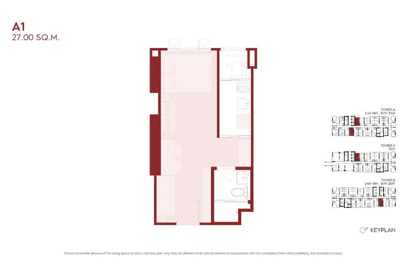 Aspire Huai Khwang, กรุงเทพ, 388 Pracha Songkhrao 45 Alley, ดินแดง, กรุงเทพ, , คอนโด ขาย, โดย AP Thailand via PropertyScout, 11730601 - DDproperty.com