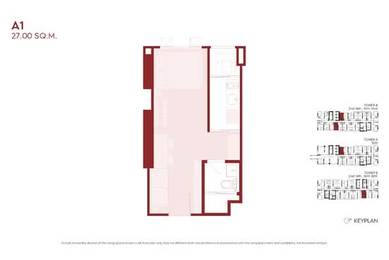 Aspire Huai Khwang - Floor Plan