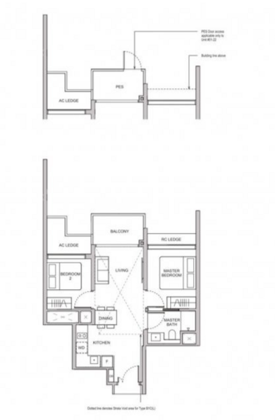 Hillock Green, 22-28 Lentor Central, 2 Bedrooms, 624 sqft, Condominium For Rent, by Esther Cai, 500230733 - PropertyGuru.com.sg