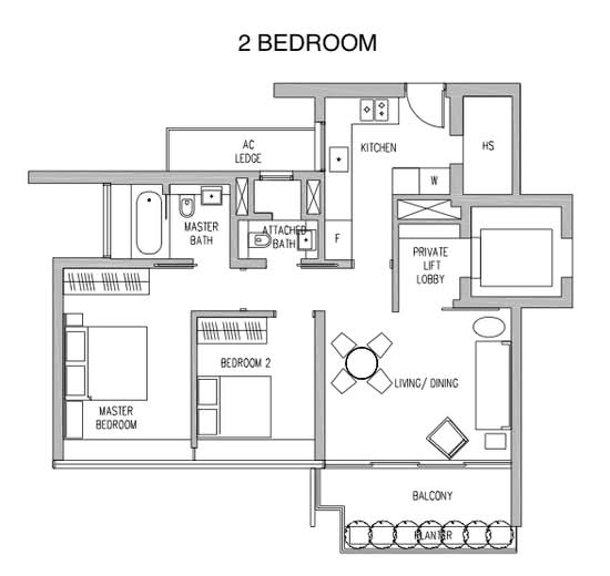 Leedon Residence - Floor Plan
