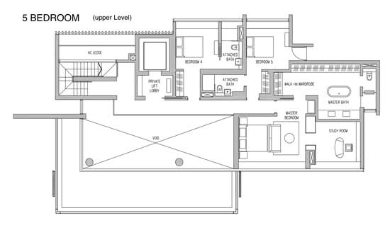 Leedon Residence - Floor Plan