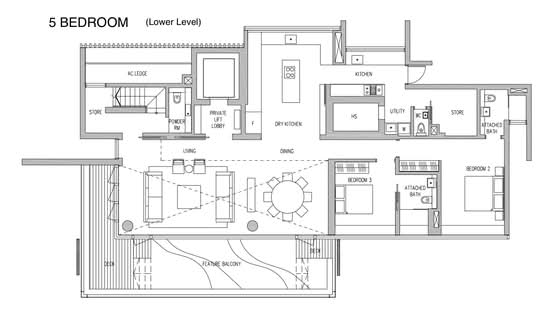 Leedon Residence - Floor Plan