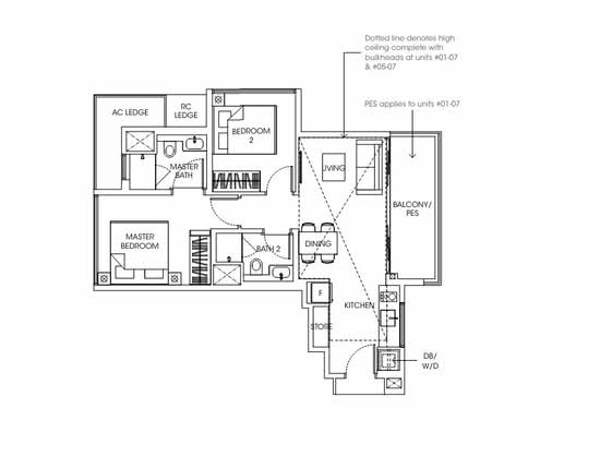 The Antares - Floor Plan