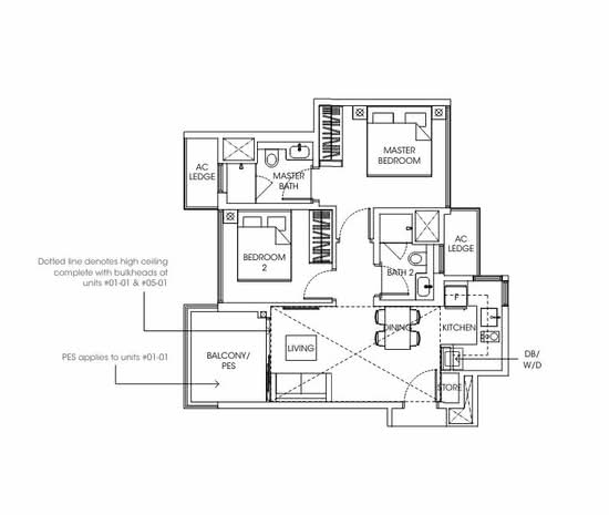 The Antares - Floor Plan