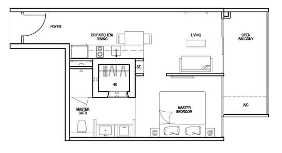 Nin Residence - Floor Plan