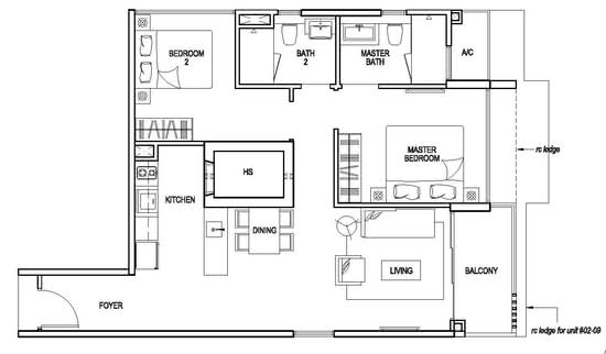 Nin Residence - Floor Plan
