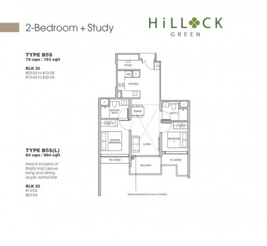 Hillock Green - Floor Plan