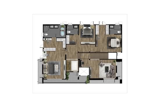 The City Watcharapol - Floor Plan