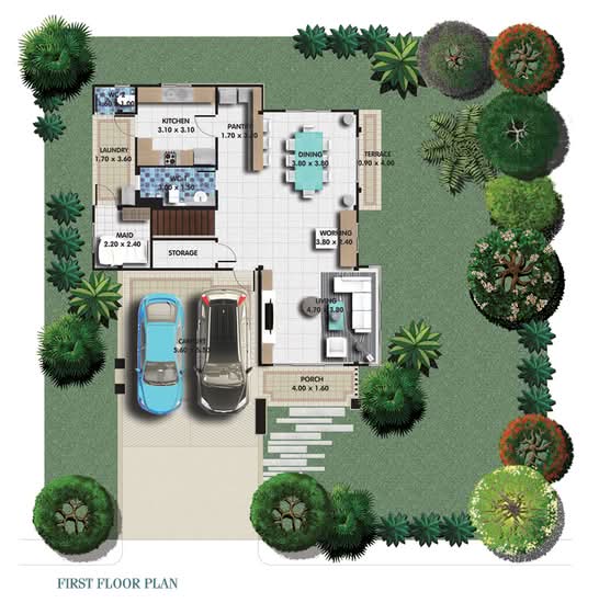 The Royal Greenpark Kanchanaphisek - Floor Plan
