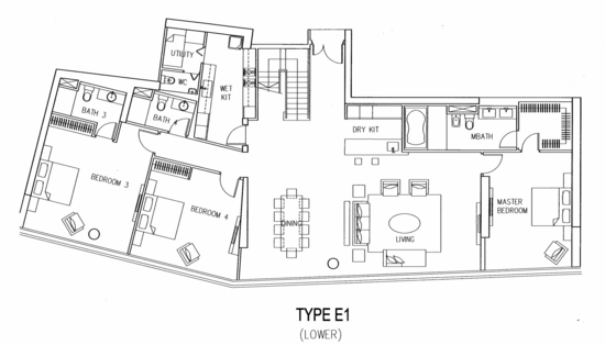 Marina Bay Residences - Floor Plan