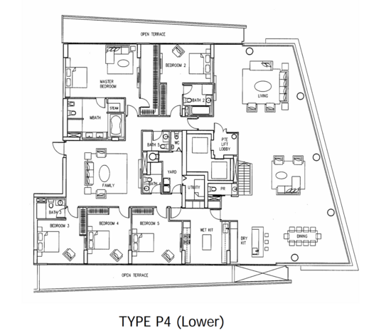 Marina Bay Residences - Floor Plan