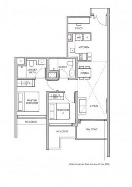Hillock Green, 22-28 Lentor Central, Mandai / Upper Thomson, 2 Bedrooms, 786 sqft, Condominium For Sale, by Lee Hon Chan, 500271534 - PropertyGuru.com.sg