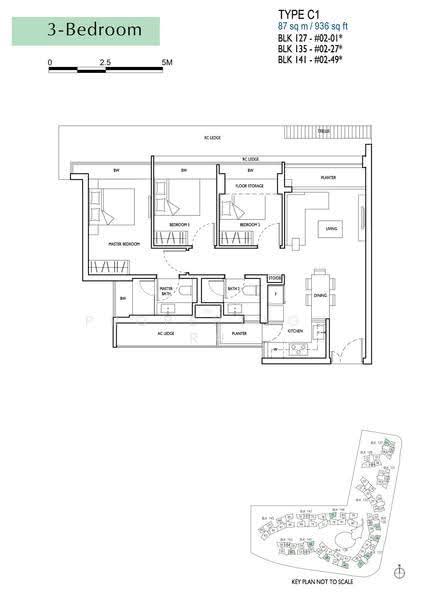D'Nest, 131 Pasir Ris Grove, Pasir Ris / Tampines, 3 Bedrooms, 936 sqft, Condominium For Rent, by Eugene Yap, 500281470 - 2D - PropertyGuru.com.sg