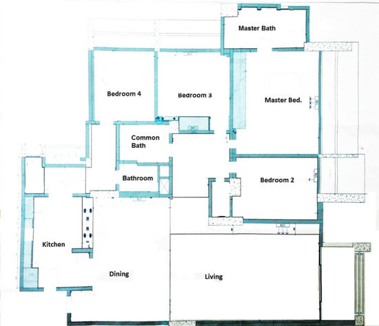 Beaverton Court - Floor Plan
