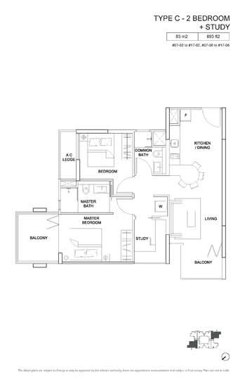 The Viridian - Floor Plan