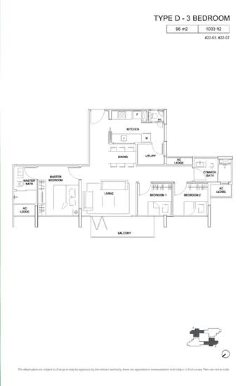 The Viridian - Floor Plan