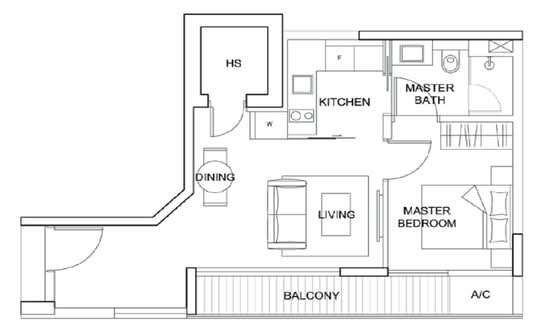 The Boutiq @ Killiney - Floor Plan