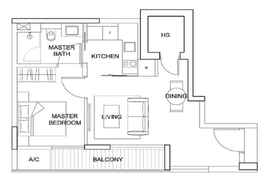 The Boutiq @ Killiney - Floor Plan