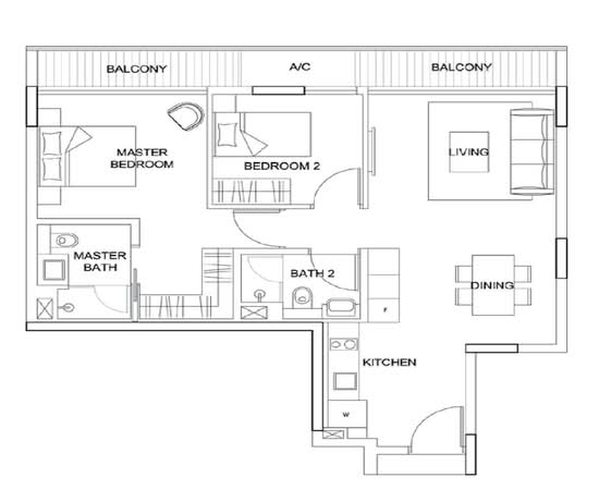 The Boutiq @ Killiney - Floor Plan
