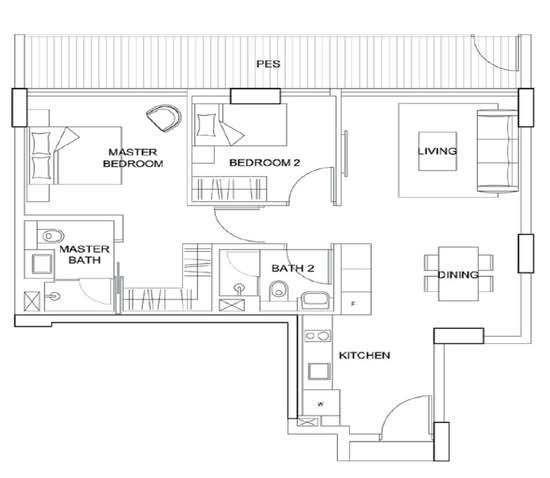 The Boutiq @ Killiney - Floor Plan