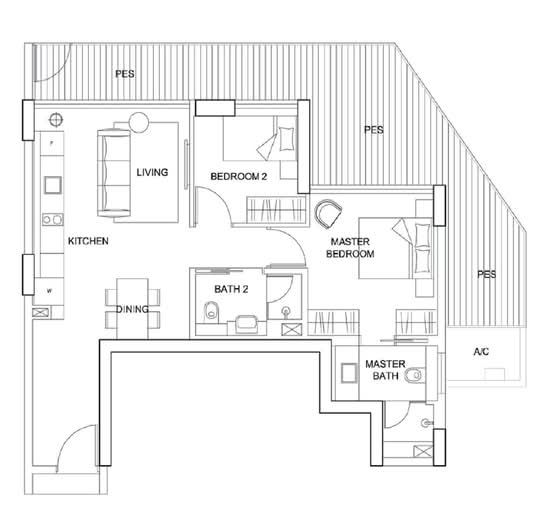 The Boutiq @ Killiney - Floor Plan