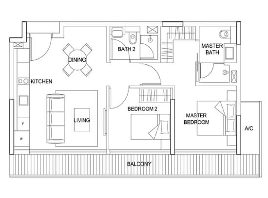 The Boutiq @ Killiney - Floor Plan