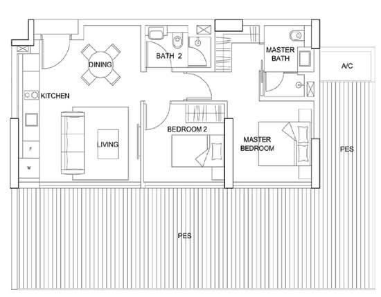 The Boutiq @ Killiney - Floor Plan