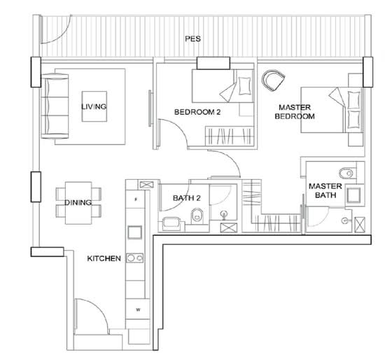 The Boutiq @ Killiney - Floor Plan