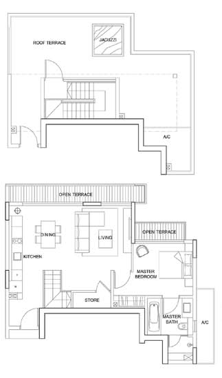 The Boutiq @ Killiney - Floor Plan