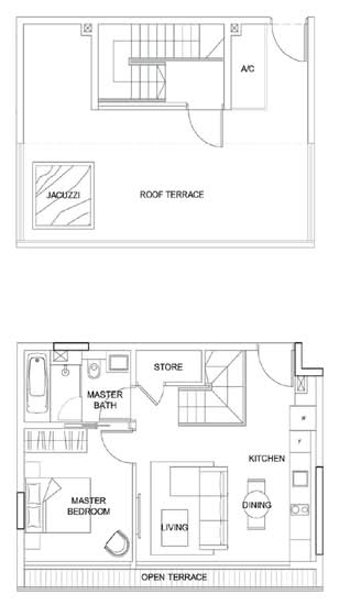The Boutiq @ Killiney - Floor Plan