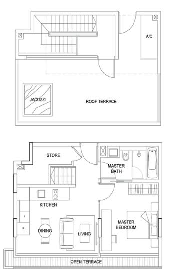 The Boutiq @ Killiney - Floor Plan