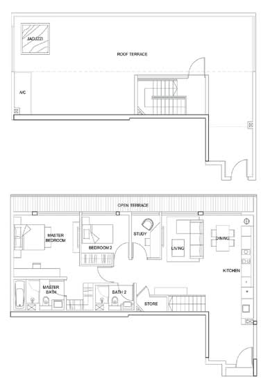 The Boutiq @ Killiney - Floor Plan