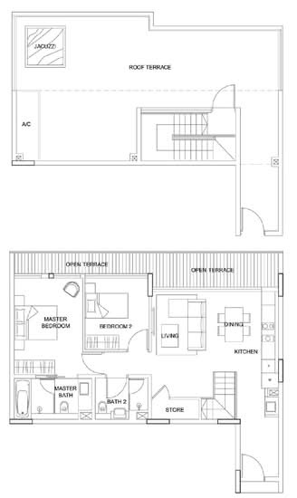 The Boutiq @ Killiney - Floor Plan