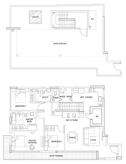 The Boutiq @ Killiney - Floor Plan