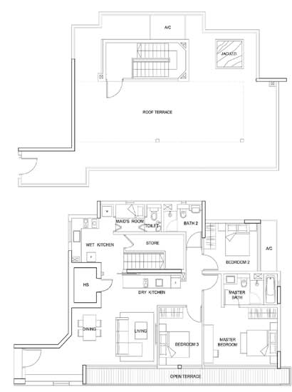 The Boutiq @ Killiney - Floor Plan