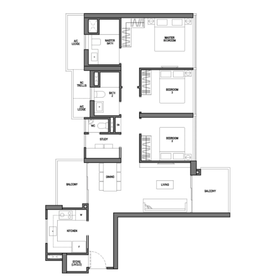Seaside Residences - Floor Plan