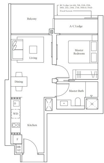Avenue South Residence - Floor Plan