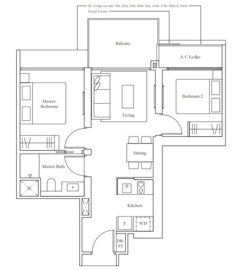 Avenue South Residence - Floor Plan