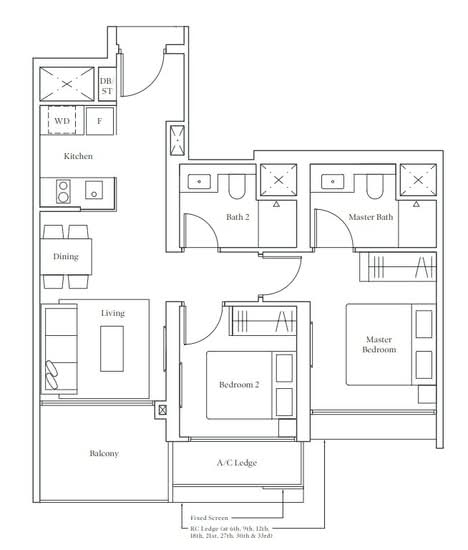 Avenue South Residence - Floor Plan