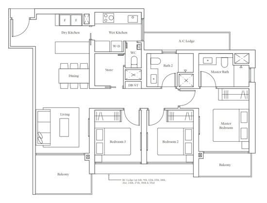 Avenue South Residence - Floor Plan