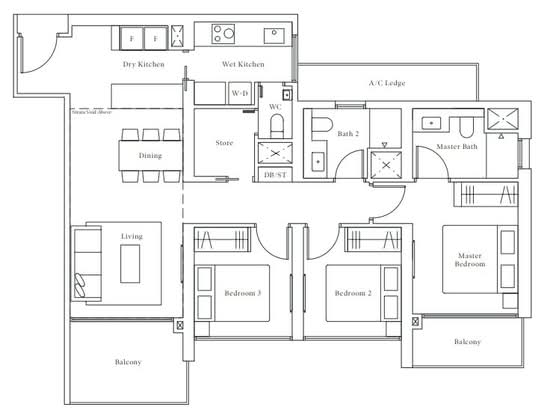 Avenue South Residence - Floor Plan