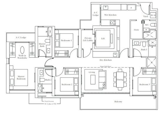 Avenue South Residence - Floor Plan