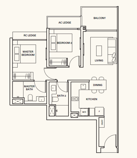 Clavon - Floor Plan