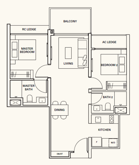 Clavon - Floor Plan