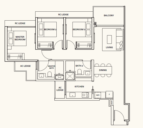 Clavon - Floor Plan