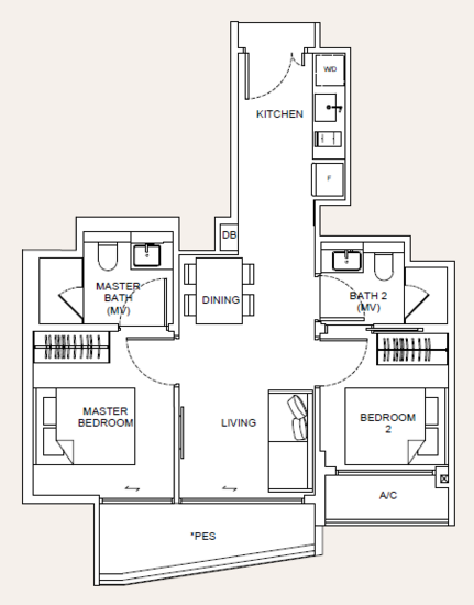 Dunearn 386 - Floor Plan