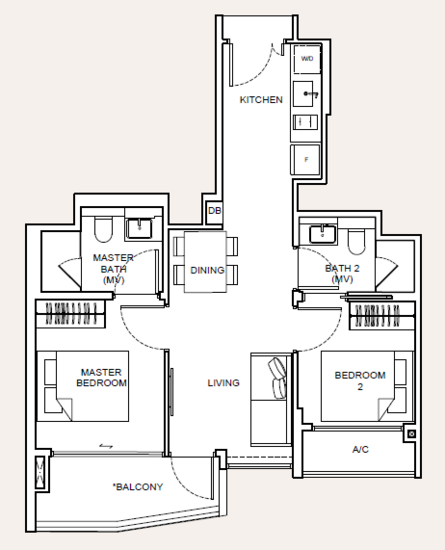 Dunearn 386 - Floor Plan