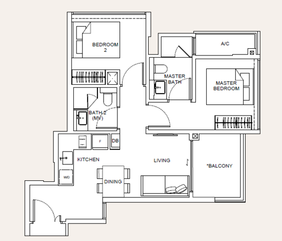 Dunearn 386 - Floor Plan