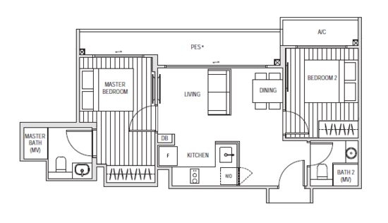 Harbour View Gardens - Floor Plan